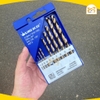 Bộ mũi khoan inox Kingblue KBY2-B10 Thép HSS Kích Thước Từ 1mm Đến 10mm (Hộp 10 Cái)