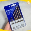 Bộ mũi khoan inox Kingblue KBY2-B10 Thép HSS Kích Thước Từ 1mm Đến 10mm (Hộp 10 Cái)