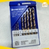 Bộ mũi khoan inox Kingblue KBY2-B10 Thép HSS Kích Thước Từ 1mm Đến 10mm (Hộp 10 Cái)