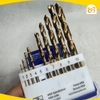 Bộ mũi khoan inox Kingblue KBY2-B10 Thép HSS Kích Thước Từ 1mm Đến 10mm (Hộp 10 Cái)