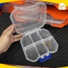 Bộ tủ gồm 2 hộp nhựa chia 13 ngăn và 4 hộp nhựa chia 6 ngăn đựng linh kiện 380x182x32mm WADFOW WTB8346
