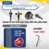 Mũi khoét kim loại R2 kích thước 16-60mm Kingblue - Hàng chính hãng.
