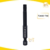 Đầu vít hoa thị 65mm KingBlue T265E, Chất liệu: Thép S2 Taiwan cao cấp, chống trượt và có từ tính cao