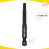 Đầu vít hoa thị 65mm KingBlue T265E, Chất liệu: Thép S2 Taiwan cao cấp, chống trượt và có từ tính cao