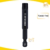 Đầu vít hoa thị 65mm KingBlue T265E, Chất liệu: Thép S2 Taiwan cao cấp, chống trượt và có từ tính cao