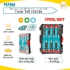 Bộ tua vít sửa đồng hồ TOTAL THT250726 7 chi tiết - Hàng chính hãng.