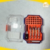 Bộ 36 mũi bắt vít đa năng Wadfow WBS3B36, Thép Cr-V cao cấp - Hàng chính hãng.