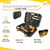 Bộ Dụng Cụ Gia Đình 94 Chi Tiết kèm Máy Khoan Điện Đầu Kẹp 13 ly 710W Tolsen 79685 - Hàng chính hãng.