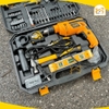 Bộ Dụng Cụ Gia Đình 94 Chi Tiết kèm Máy Khoan Điện Đầu Kẹp 13 ly 710W Tolsen 79685 - Hàng chính hãng.