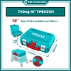Thùng đựng đồ nghề Total xếp chồng TPBXS101, TPBXS102, TPBXS103, THTWB61001 - Hàng chính hãng