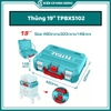 Thùng đựng đồ nghề Total xếp chồng TPBXS101, TPBXS102, TPBXS103, THTWB61001 - Hàng chính hãng