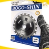 Lưỡi cưa gỗ 2 chiều 110mm BOGO-SHIN , lưỡi cắt gỗ liên hoàn 2 chiều cao cấp hợp kim Niken.