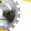 Lưỡi cưa gỗ 2 chiều 110mm BOGO-SHIN , lưỡi cắt gỗ liên hoàn 2 chiều cao cấp hợp kim Niken.