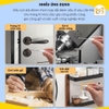 Bút lấy dấu GENVANA ngòi dài 45mm, Dùng viết trên kim loại, gạch, gỗ, inox kể cả ướt, Chống khô mực 72h