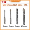 Mũi khoan lệch tâm YTL , khoan đa năng, khoan tường gạch, bê tông, gạch men - Hàng chính hãng