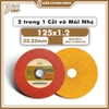Đá cắt sắt inox JINLIKE 1 tấc 2 125mm – Lưỡi cắt kim loại, cắt sắt, đá cắt bền, dùng cho máy cắt