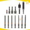 Bộ phụ kiện mũi vít đa năng 43 chi tiết HUKAN G1-BPK043, Mũi vít bake, dẹp, lục giác, mũi tôn đa dạng siêu cứng