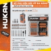 Bộ phụ kiện mũi vít đa năng 43 chi tiết HUKAN G1-BPK043, Mũi vít bake, dẹp, lục giác, mũi tôn đa dạng siêu cứng