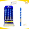 Mũi khoan gạch đa năng 2 cạnh chuôi kẹp Kingblue KBG2 - Hàng chính hãng.