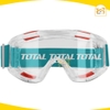 Kính bảo hộ TOTAL TSP309 Tầm nhìn rộng 180° độ trong suốt cao, thoải mái khi đeo - Hàng chính hãng