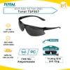 Kính bảo hộ Total TSP307 màu đen bảo vệ mắt chất liệu PC - Hàng chính hãng.