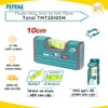 Thước thủy mini từ tính TOTAL TMT20105M chiều dài 10cm, lọ thủy ngân chống sốc 0.5mm/m, độ dày 1.5mm