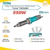 Máy mài khuôn TOTAL TG55061 550W, kích thước cốt mài 6mm dùng đánh bóng bề mặt, gờ nhám gỗ - Hàng chính hãng.