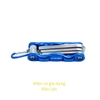 Bộ lục giác gập King Blue KL-008 Thép Cr-V cao cấp chống mài mòn