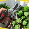 Kéo cắt cành thép SK5 chiều dài 8inch NTP cán bọc cao su nhám chống trơn trượt V11 - Hàng chính hãng