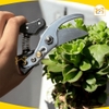 Kéo cắt cành thép SK5 chiều dài 8inch NTP cán bọc cao su nhám chống trơn trượt V11 - Hàng chính hãng