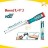 Đục gỗ 6mm/9mm/12mm/14mm/16mm/19mm/22mm/25mm TOTAL THT4166/THT4196/THT41126/THT41146/THT41166/THT41196/THT41226/THT41256