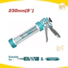 Dụng cụ bơm  silicon thân nhôm, chiều dài 9inch 230mm/12inch 300mm TOTAL THT20109/THT20112 - Hàng chính hãng.