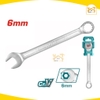 Cờ lê vòng miệng 6-32mm TOTAL TCSPA061-TCSPA321, chất liệu Thép CrV cứng cáp, chống cong vênh, đồ bền cao