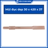 Mũi đục bê tông loại lớn 30mm Kingblue KBVn-30*420, KBVd-30*420*37 - Hàng chính hãng
