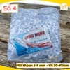 Combo Bịch, Bộ 100,200 tắc kê nhựa nở 6 khía cao cấp đóng tường HƯNG THỊNH 2F,3F,4F,5F,6F,7F,8F ( Nhiều kích thước ).