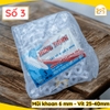 Combo Bịch, Bộ 100,200 tắc kê nhựa nở 6 khía cao cấp đóng tường HƯNG THỊNH 2F,3F,4F,5F,6F,7F,8F ( Nhiều kích thước ).