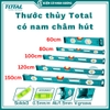 Thước thủy nivo, livo, có từ nam châm Total TMT26056, TMT28056, TMT210056, TMT212056, TMT215056
