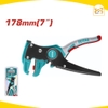 Kìm tuốt dây điện mỏ quạ Total THT15606 kìm cắt, kẹp có thể tuốt nhiều lõi, tuốt đầu hoặc giữa dây - Hàng chính hãng.