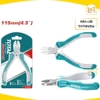 Kềm cắt,mũi nhọn,uốn vòng,mũi kim mini 115mm TOTAL THTMN256,THTMN356,THTMN456,THTMN556,THTMN656,THTMN756,THTMN856,