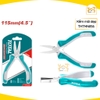 Kềm cắt,mũi nhọn,uốn vòng,mũi kim mini 115mm TOTAL THTMN256,THTMN356,THTMN456,THTMN556,THTMN656,THTMN756,THTMN856,