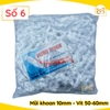 Combo Bịch, Bộ 100,200 tắc kê nhựa nở 6 khía cao cấp đóng tường HƯNG THỊNH 2F,3F,4F,5F,6F,7F,8F ( Nhiều kích thước ).