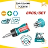 Bộ Tua Vít 8 Trong 1 tay vặn xoay chiều TOTAL TACSDS0706/TACSDS1726 ,Chất liệu: Cr-V - Hàng chính hãng.