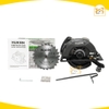 Máy cắt gỗ (GEN 2) Hukan G2-CG185N, Cống suất 1500w, Lưỡi cắt 185mm - Có cắt nghiêng 45 độ - Kèm 1 lưỡi