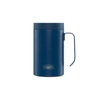 Cốc giữ nhiệt có quai Fuji Basic 450 ml (HGC-450-001) - Xanh chàm (Song ngữ)