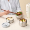 Hộp cơm giữ nhiệt Fuji Appetit 1800 ml (HGH-1800-001) - Xanh trà (Song ngữ)