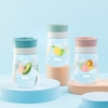 Bình tập uống thông minh Goki Circle 350ml - Xanh trà