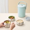 Hộp cơm giữ nhiệt Fuji Appetit 1800 ml (HGH-1800-001) - Xanh trà (Song ngữ)