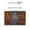Thớt thái chữ nhật gỗ Teak đầu cây Kaiyo