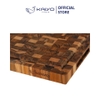 Thớt thái chữ nhật gỗ Teak đầu cây Kaiyo