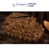 Thớt thái chữ nhật gỗ Teak đầu cây Kaiyo